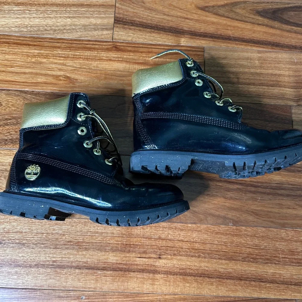 Timberland boots special release midnight countdown Black Gold‎ Waterproof